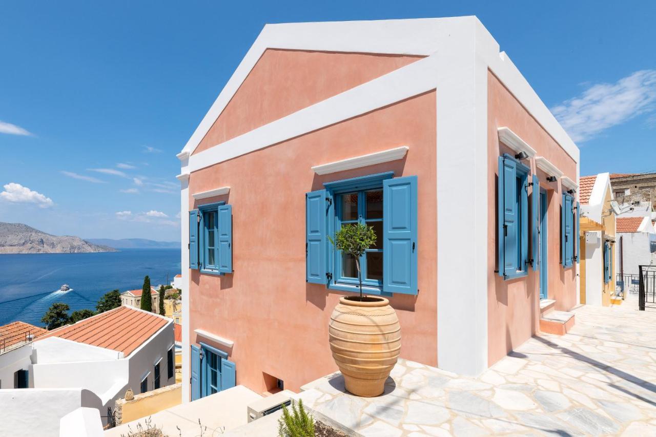 Cedrus Blue Apartment Symi Exterior foto